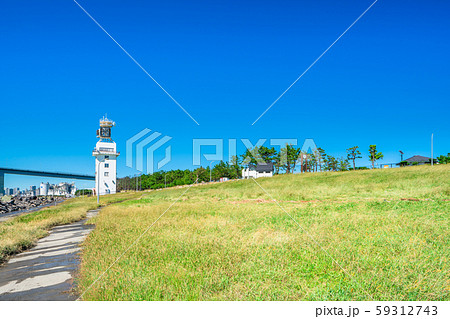 東京　若洲海浜公園の風景 59312743