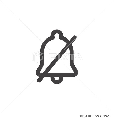 Phone Sound off or on Icon depicting lines showing Phone Sound off or on Icon depicting lines showing 59314921