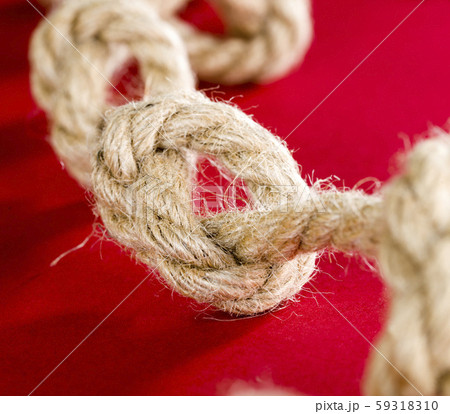 thick linen gray rope 59318310