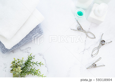 タオル、洗濯、家事 59318904