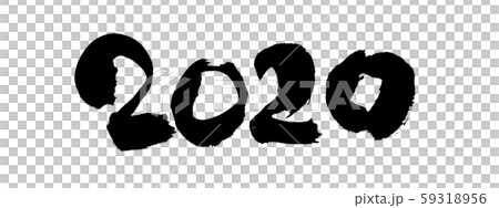 2020 brush character 2020 brush character 59318956