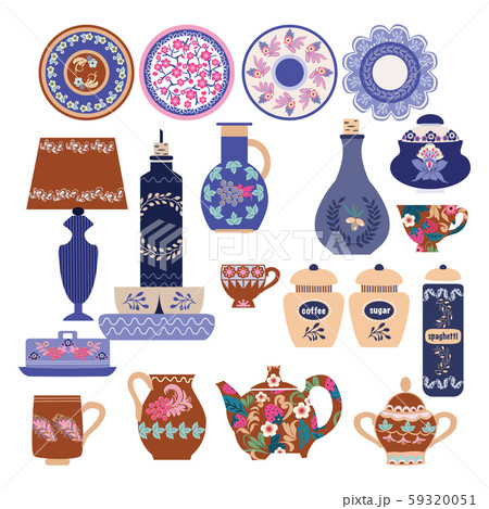 collection of beautifully ceramic and porcelain collection of beautifully ceramic and porcelain 59320051