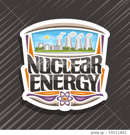 Vector logo for Nuclear Energy 59321891