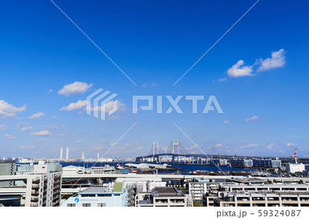 横浜ベイブリッジの風景 横浜ベイブリッジの風景 59324087