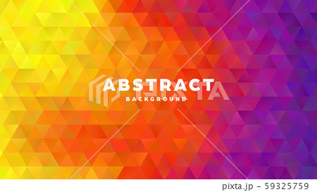 Triangle polygonal abstract background. Colorful gradient design. Low poly shape banner. Vector Triangle polygonal abstract background. Colorful gradient design. Low poly shape banner. Vector 59325759