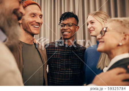 People happy to see each other People happy to see each other 59325784