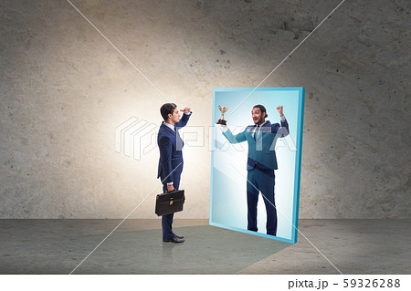 Man dreaming of bigger success Man dreaming of bigger success 59326288