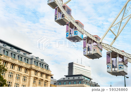 Ferris wheel, architecture, downtown, Brussels Ferris wheel, architecture, downtown, Brussels 59326860