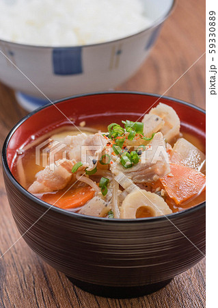 冬の味覚 豚汁 冬の味覚 豚汁 59330889