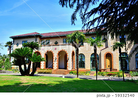 横浜山手西洋館ベーリックホール風景 59332540