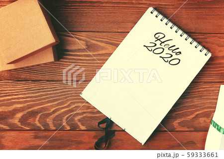 Prepare for Christmas with Notepad and gifts. Prepare for Christmas with Notepad and gifts. 59333661