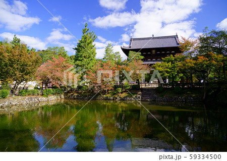 京都・秋の萬福寺・三門9 京都・秋の萬福寺・三門9 59334500