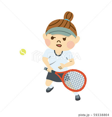 テニス　女性 59338864