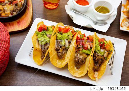 Tacos with beef Tacos with beef 59343166