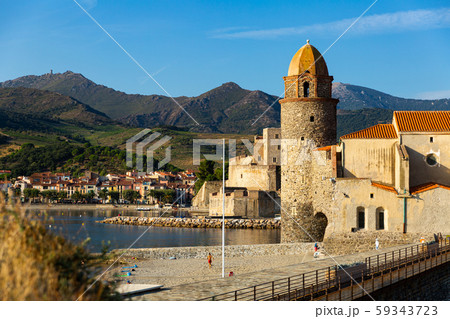 Collioure village, France 59343723