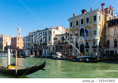 Picturesque view of Venice Grand Canal 59343860
