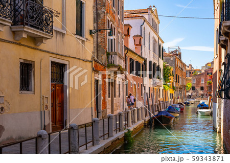 Picturesque view of Venice Grand Canal Picturesque view of Venice Grand Canal 59343871