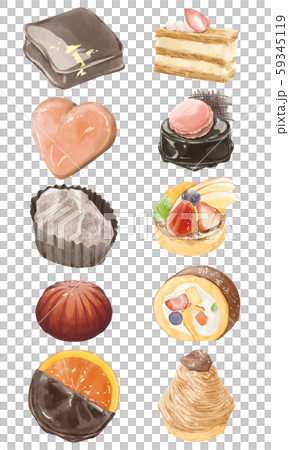  Cake and chocolate 59345119