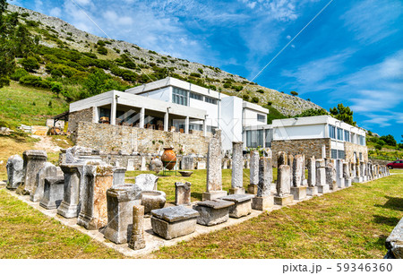 Ruins of the ancient city of Philippi in Greece 59346360