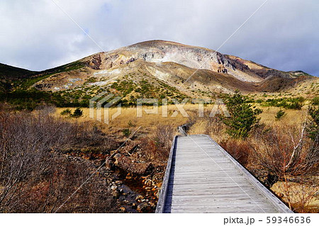 浄土平湿原と一切経山 浄土平湿原と一切経山 59346636
