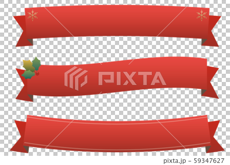 Christmas red ribbon Christmas red ribbon 59347627