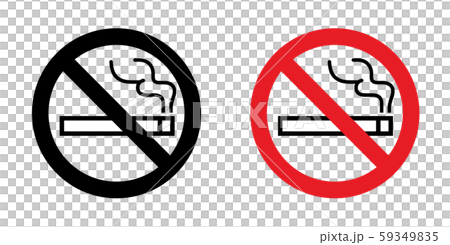 禁煙のサインセット 禁煙のサインセット 59349835