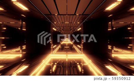 glowing futuristic sci-fi temple with nice reflection 3d illustration wallpaper background design glowing futuristic sci-fi temple with nice reflection 3d illustration wallpaper background design 59350912