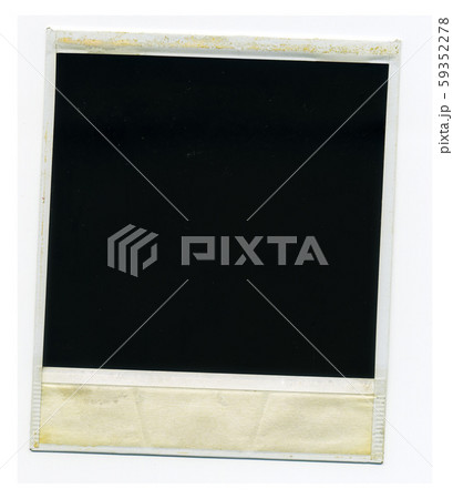 Retro blank photo frame 59352278
