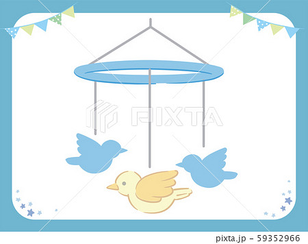 赤ちゃんのおもちゃ。メリー、モービル 赤ちゃんのおもちゃ。メリー、モービル 59352966