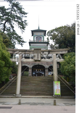 尾山神社の鳥居･石段･神門（石川県金沢市尾山町） 59355192