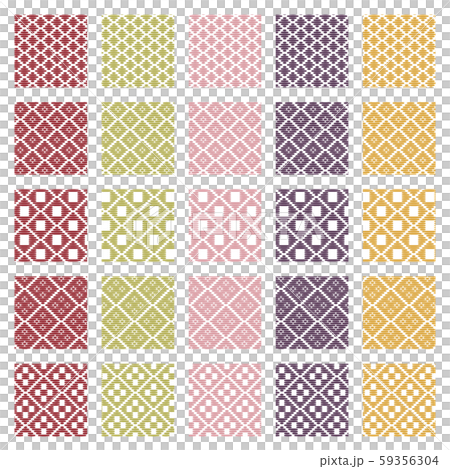 Tsugaru kogin sashimi tile pattern Tsugaru kogin sashimi tile pattern 59356304