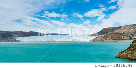 Greenland Glacier front of Eqi glacier in West Greenland aka Ilulissat Glacier Greenland Glacier front of Eqi glacier in West Greenland aka Ilulissat Glacier 59356548