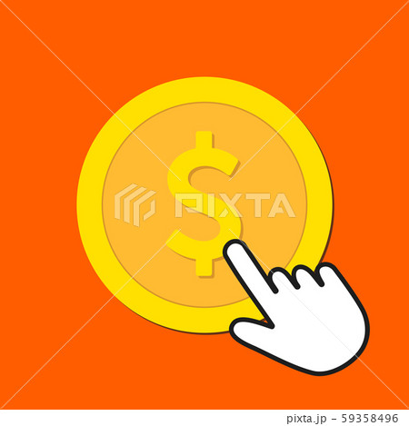Dollar currency icon. Exchange, buying currency Dollar currency icon. Exchange, buying currency 59358496