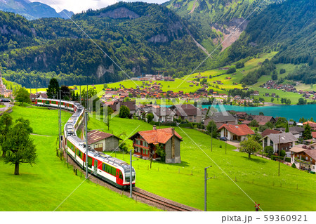 Swiss village Lungern, Switzerland Swiss village Lungern, Switzerland 59360921