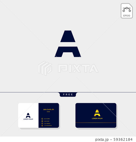 abstract initial A, logo template and business abstract initial A, logo template and business 59362184