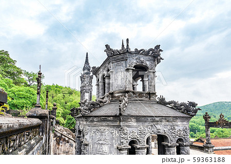 碑亭 カイディン帝陵 ベトナム 碑亭 カイディン帝陵 ベトナム 59363188