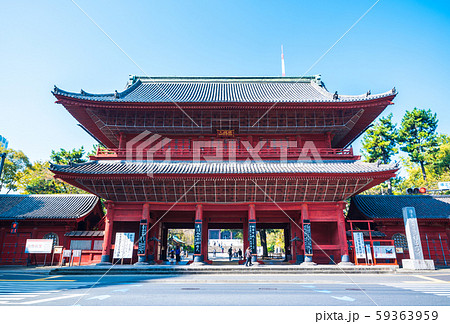 増上寺 三解脱門 三門 (東京都港区芝公園) 2019年11月現在 増上寺 三解脱門 三門 (東京都港区芝公園) 2019年11月現在 59363959