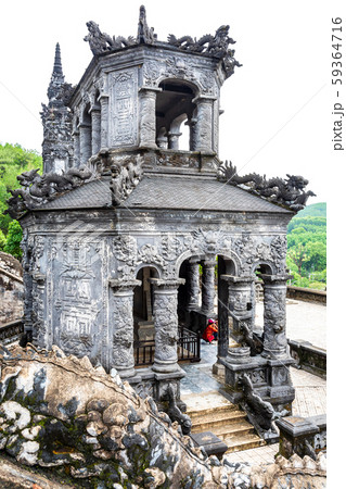 聖徳神功碑 カイディン帝陵 ベトナム 聖徳神功碑 カイディン帝陵 ベトナム 59364716