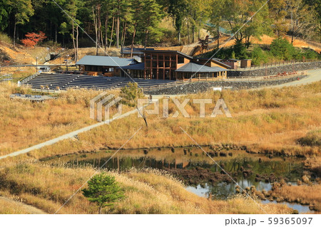 砥峰高原 【とのみね自然交流館】　兵庫県神河町 59365097