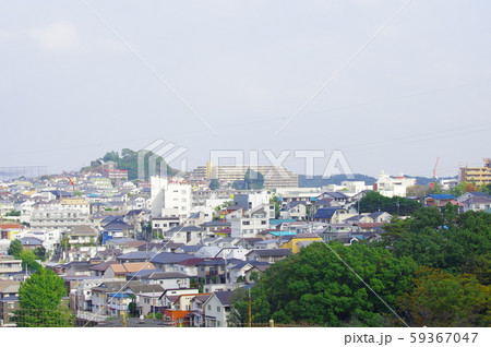 新百合ヶ丘から望む百合ヶ丘付近の風景 新百合ヶ丘から望む百合ヶ丘付近の風景 59367047