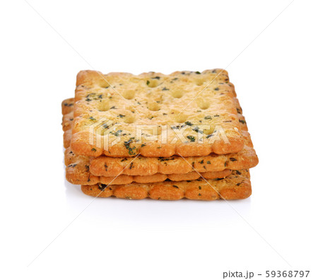 Cracker isolated on white Cracker isolated on white 59368797