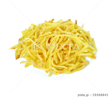 ginger slice on white background 59368845
