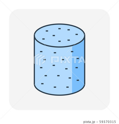 concrete testing icon 59370315