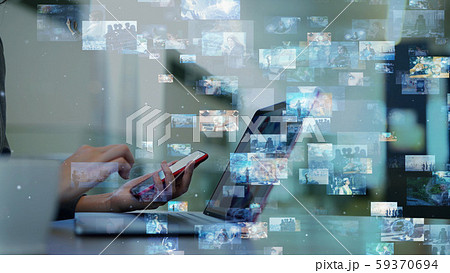 ソーシャルメディア 59370694