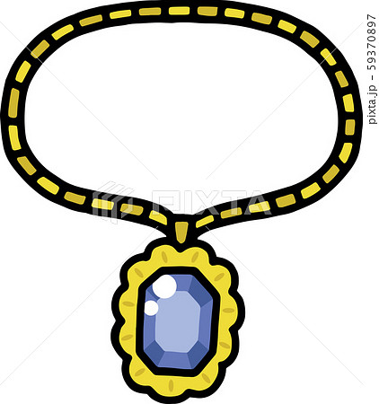 ネックレスのイラスト素材 ネックレスのイラスト素材