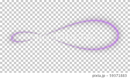 CGパーティクル 無限 輪になって光るレーザー CGパーティクル 無限 輪になって光るレーザー 59371883
