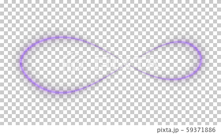 CGパーティクル　無限　輪になって光るレーザー 59371886