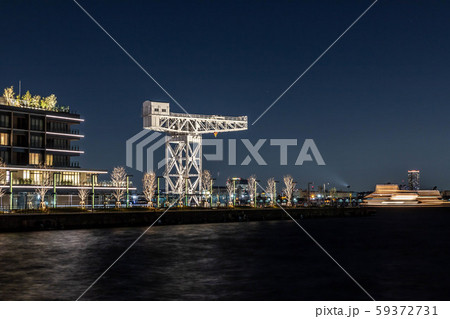 横浜ハンマーヘッドの夜景 横浜ハンマーヘッドの夜景 59372731