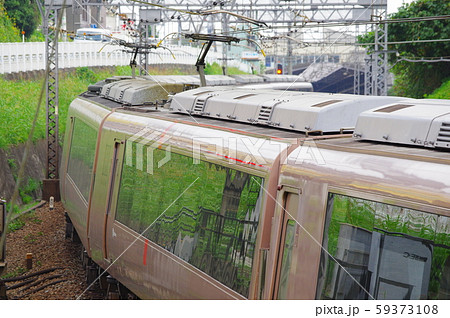 新百合ヶ丘駅付近を往来するロマンスカー 59373108