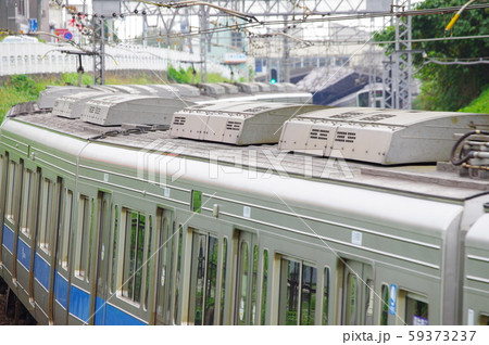 新百合ヶ丘駅付近を往来する電車 新百合ヶ丘駅付近を往来する電車 59373237